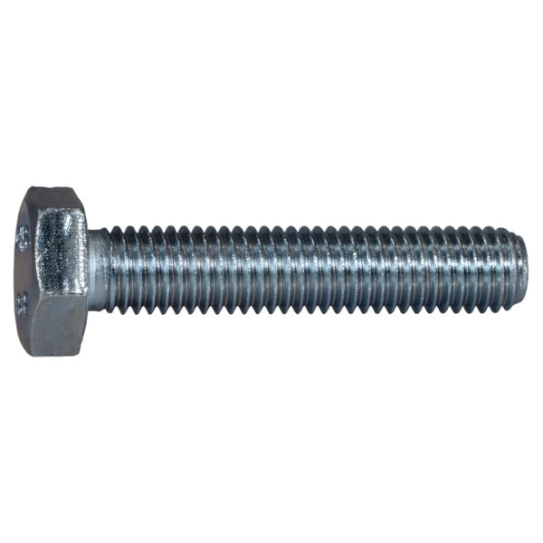 Midwest Fastener Class 8.8, M10-1.50 Hex Head Cap Screw, Zinc Plated Steel, 50 mm L, 6 PK 73328 - main